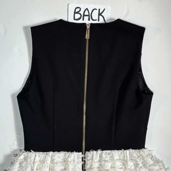 French Connection Black & White Party Dress 8 - Picture 7 of 14